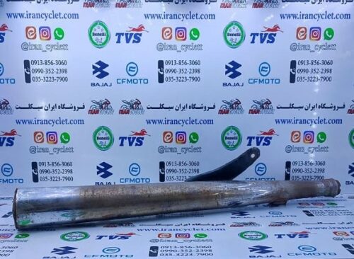 اگزوز موتور سیکلت کاواساکی ایرانی استوک سالم با بست کد 1