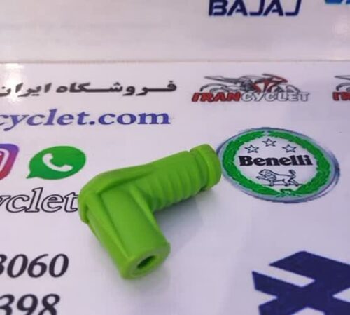 سر شمع انواع موتور سیکلت رنگی ( سبز ) - Image 2