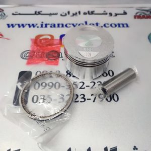 رینگ و پیستون موتور سیكلت طرح كلیك شماره 25 ( دست )