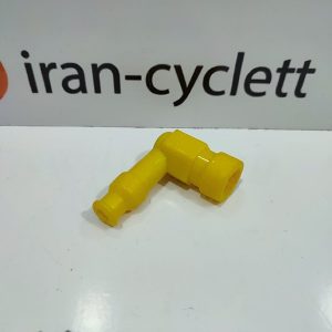 سر شمع انواع موتور سيكلت ژله اي رنگي ( زرد )