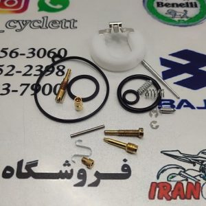 لوازم کامل کاربراتور موتور سیکلت طرح ویو ( دست )