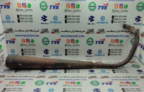اگزوز موتور سیکلت هندا انژوکتر مشکی MKZ استوک سالم