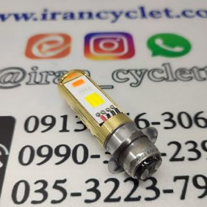 لامپ جلو انواع موتور سیکلت هندا و طرح ویو فلش زن پلیسی