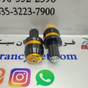 وزنه سر فرمان انواع موتور سیکلت رنتال فلزی طلایی ( جفت )