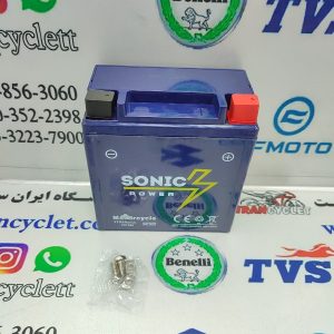 باطري 12/5 آمپر اتمی بلند 2025 (SONIC) ضمانت تا تاریخ 1405/5/1