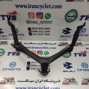 زه زیر دور چراغ بلوری موتور سیکلت طرح کلیک مشکی
