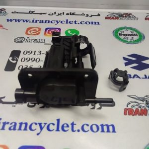 قاب زیر کفی پمپ بنزین 4 پیچ موتور سیکلت هندا انژوکتر مشکی