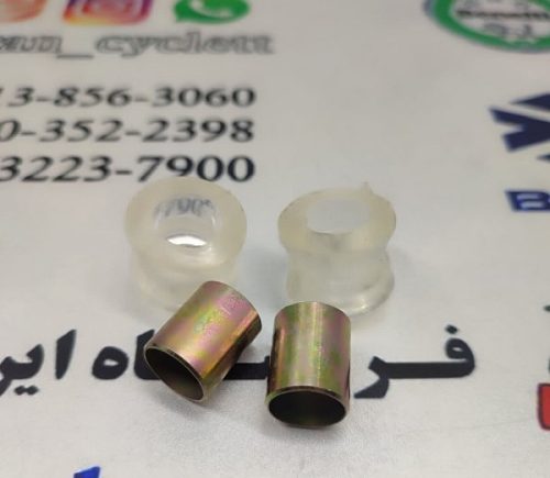 بوش کمک عقب انواع موتور سیکلت ضخیم سفید (دست)