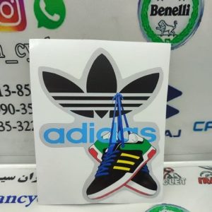 استیکر برچسب بزرگ آدیداس کفش