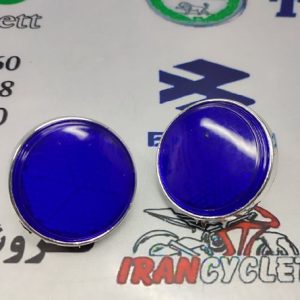 شبرنگ گوشواره موتور سیکلت هندا رزوه 6 کوچک آبی (جفت)