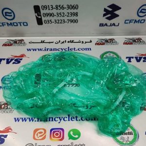 پاکت (مشما) روی زین (صندلی) ضخیم انواع موتور سیکلت (سبز)