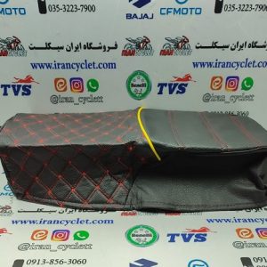 روکش زین موتور سیکلت هندا اسپرت دوتیکه مشکی قرمز