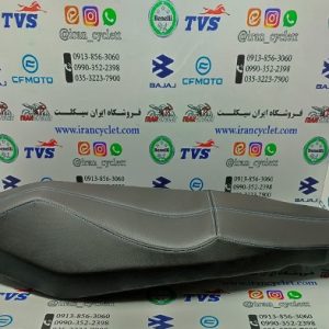 زین موتور سیکلت طرح کلیک مشکی آبی