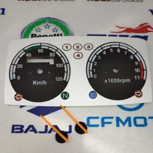 صفحه کیلومتر موتور سیکلت هندا یک تیکه نقره ای 4 دنده