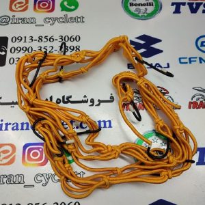 روکش (توری) روی باک انواع موتور سیکلت هندا (زرد)
