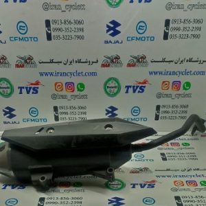اگزوز کامل موتور سیکلت طرح کلیک اصلی شرکت نیرو موتور (نو خط و خش دار) کد 3