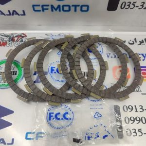 صفحه کلاچ موتور سیکلت هندا 125/150/200 برند FCC ژاپن (دست)