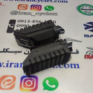 جاپایی پاگیره عقب موتور سیکلت طرح ویو مربع (جفت)