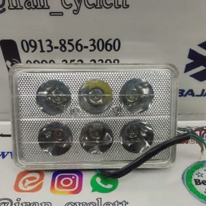 بلوری LED 6 تایی مخصوص چراغ جلو انواع موتور سیکلت چراغ بزرگ