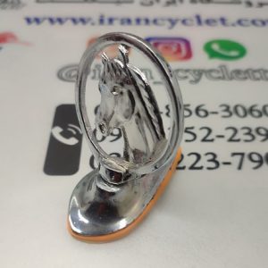 اسب سر گلگیر جلو موتور سیکلت فلزی سربی اصلی سنگین