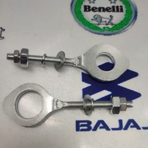 زنجیرکش موتور سیکلت کاواساکی GTO چپ و راست نقره ای (دست)