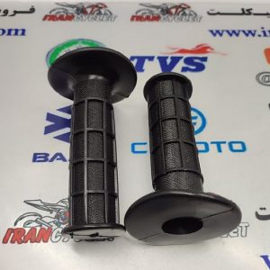 لاستيك سر دسته انواع موتور سيكلت تريل مشكي ( جفتی )