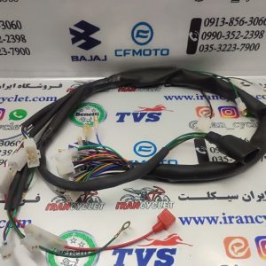 سیم کشی کامل موتور سیکلت تریل جی وای استارتی