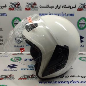 کلاه ایمنی کاسکت بدون فک سفید