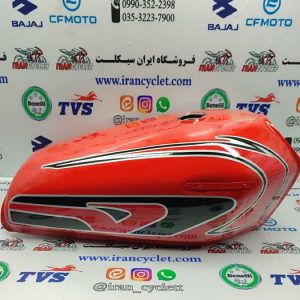 باک موتور سیکلت هندا انژوکتر (4پیچ مستطیل) قرمز شیرکوه (با قاب بغل)