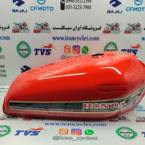 باک موتور سیکلت هندا انژوکتر (4پیچ مستطیل) قرمز جی (با قاب بغل)