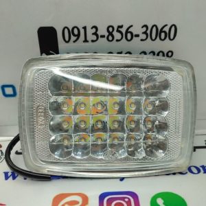 بلوری (چراغ) جلو LED انواع موتور سیکلت هندا (24 تایی فلش زن دو رنگ)