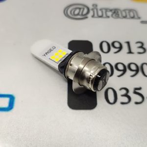 لامپ جلو انواع موتور سیکلت هندا و طرح ویو LED شش تایی تخت (سفید)