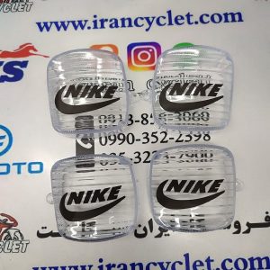 ست شیشه راهنما انواع موتور سیکلت هندا زانتیایی سفید (نایک)