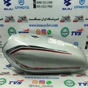 باک موتور سیکلت هندا نقره ای سوری (با قاب بغل)