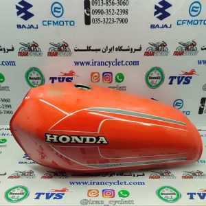 باک موتور سیکلت هندا قرمز سپهری هندا دار اسپرت (با قاب بغل)