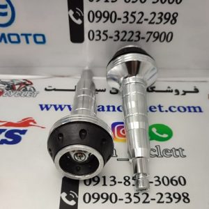 پروتکشن بدنه انواع موتور سیکلت CNC نقره ای (جفت)
