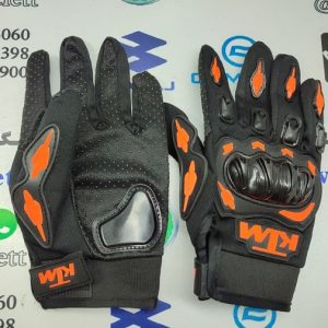 دستکش حرفه ای ضربه گیر دار موتور سواری نارنجی