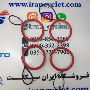 دیلایت و نئون داخل راهنما انواع موتور سیکلت قرمز(پک 4 عددی)
