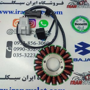 دستگاه برق (بوبین) موتور سیکلت بنلی 250 تک سیلندر شرکتی