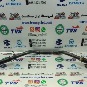 فرمان کامل با وزنه سر فرمان موتور سیکلت هیرو 150 اصلی استوک سالم