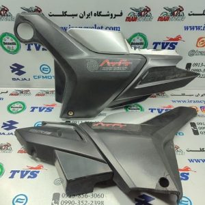 قاب درب بغل موتور سیکلت هیرو 150 نقره ای اصلی استوک سالم (جفت)