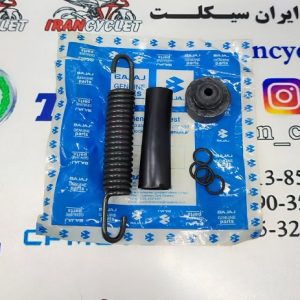 فنر و لاستیک و روکش فنر جک وسط موتور سیکلت NS200 اصلی