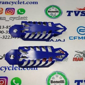 محافظ کاور فلزی رنتال روی کمک فنر عقب انواع موتور سیکلت آبی