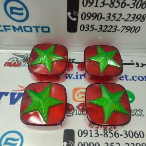 ست شیشه راهنما انواع موتور سیکلت هندا ستاره دار (قرمز ستاره سبز)