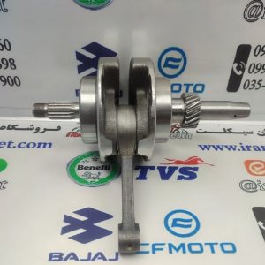 میل لنگ کامل موتور سیکلت هندا 200 (سالم خط و خش دار)