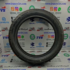 لاستیک (تایر) 100/80/14 (عقب طرح کلیک) تیوبلس برند یزد تایر