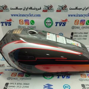 باک موتور سیکلت هندا نوکمدادی 81 دور قرمز (با قاب بغل)