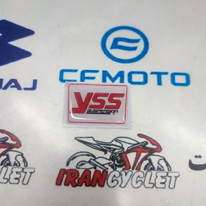 برچسب استيكر ژله اي YSS سفید ( 4*3 سانت )