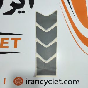 برچسب استیکر گلگیر جلو موتور سیکلت آپاچی مشکی
