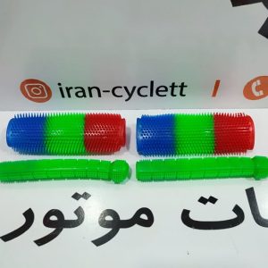 عرق گیر سر دسته ژله ای آبی سبز قرمز